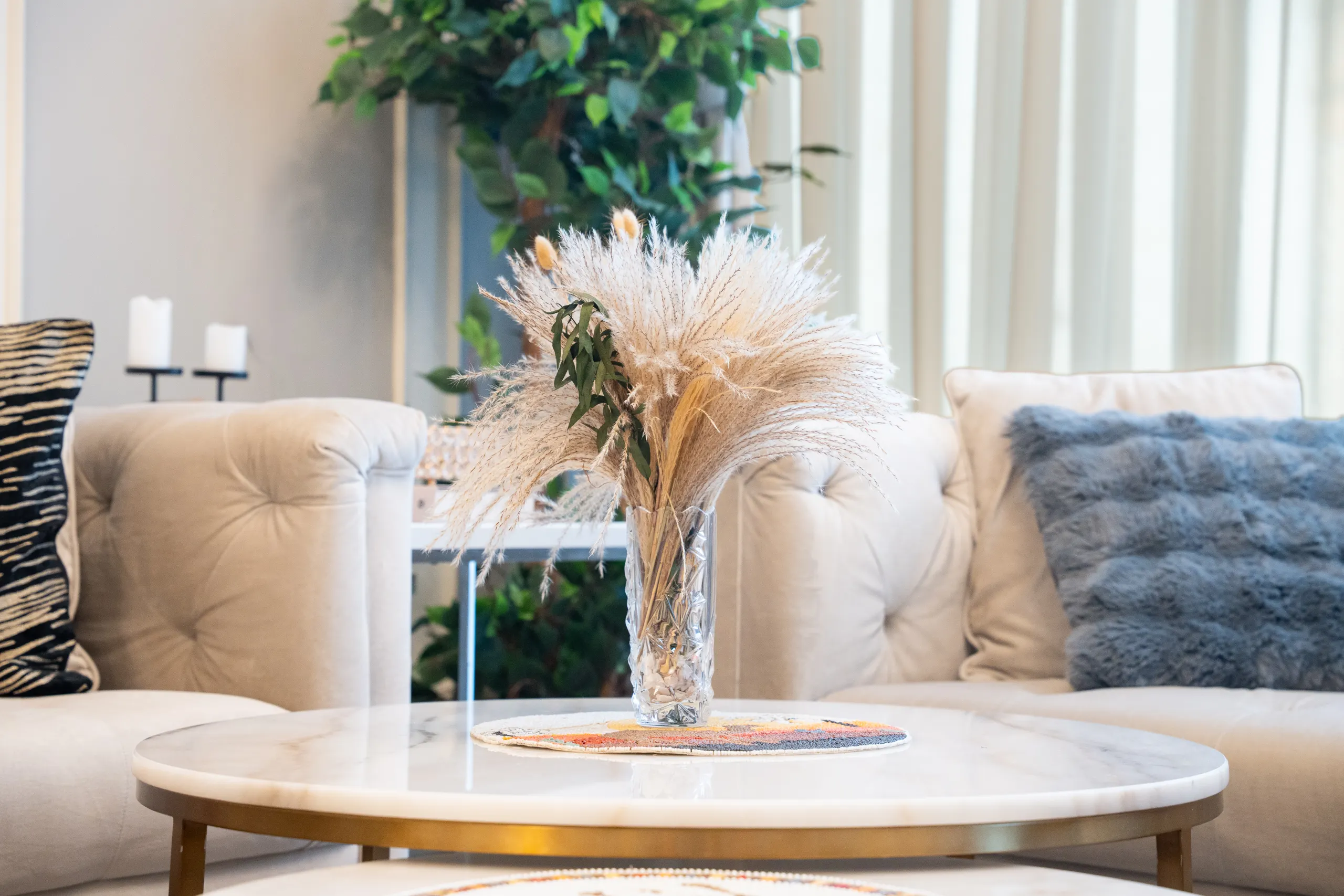 JVT Home — Pampas Vase